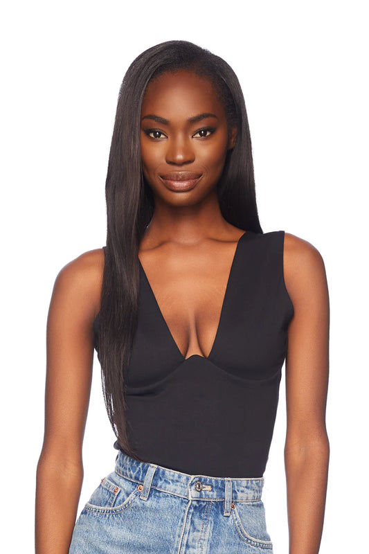 Underwire Tank Top in Black