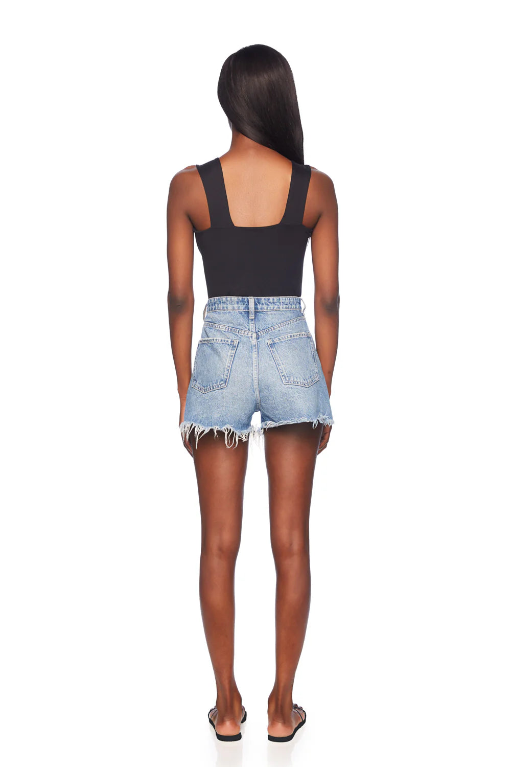 Underwire Tank Top in Black