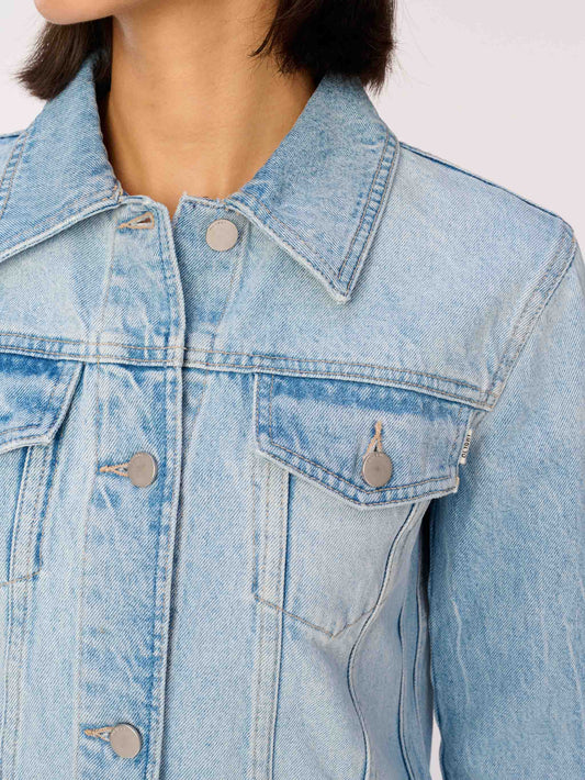 DL1961 - Vika Denim Jacket in Fountain