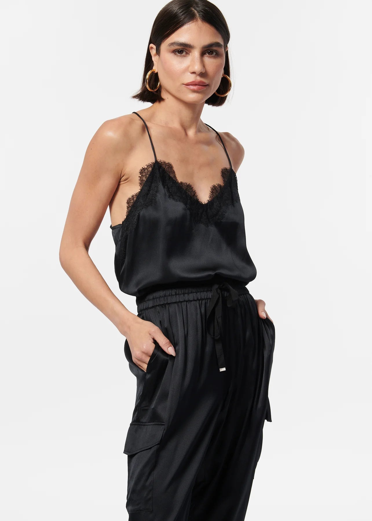 Elsie Pant in Black