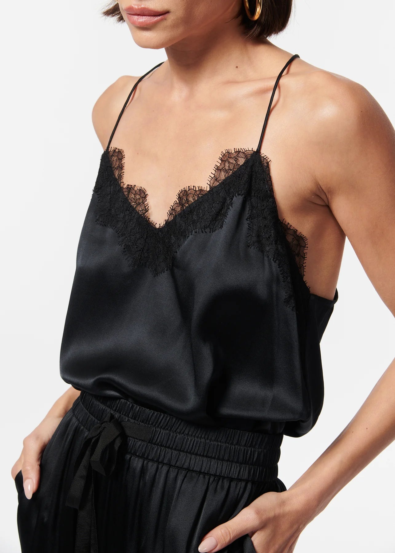 Elsie Pant in Black