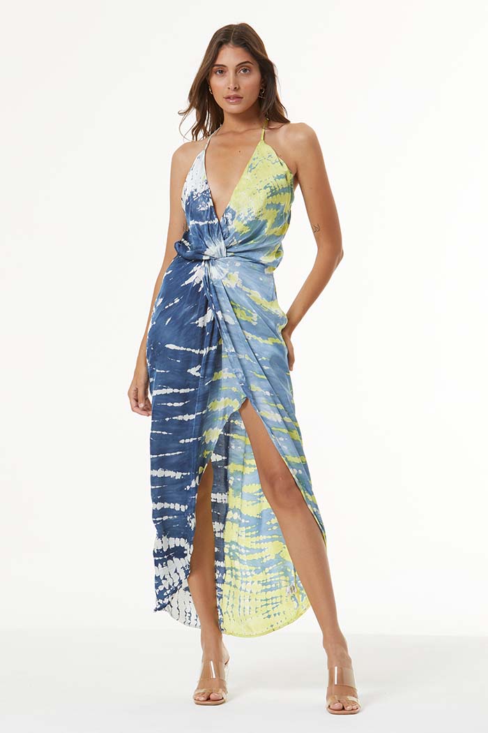YFB Siren Slip Dress in Zest Reef Wash M / Reef Wash YFB Siren Slip Dress in Zest Reef Wash M / Reef Wash