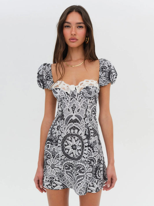 Taylor Mini Dress in Black - FINAL SALE