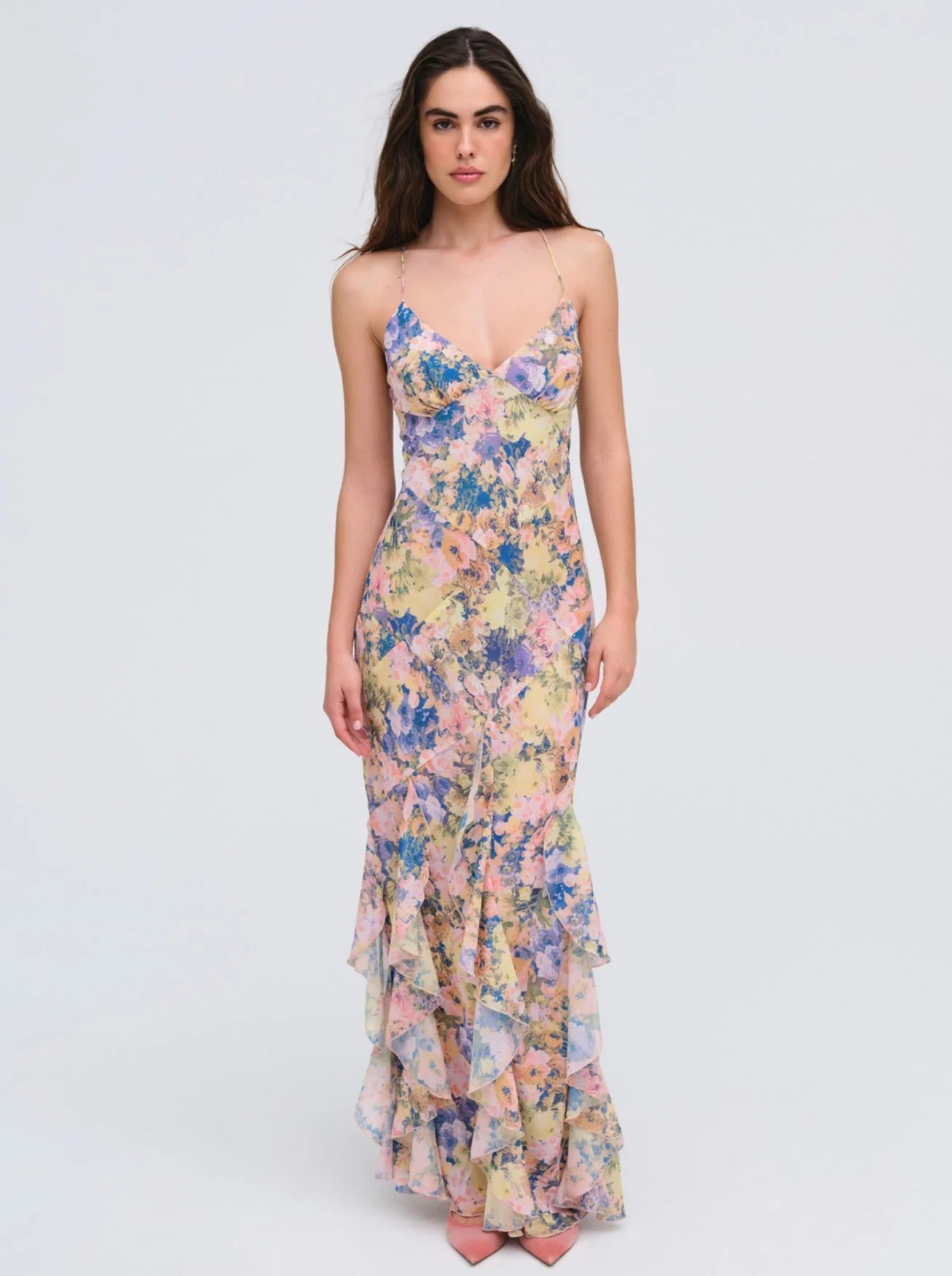 Elea Maxi Dress in Pink Elea Maxi Dress in Pink