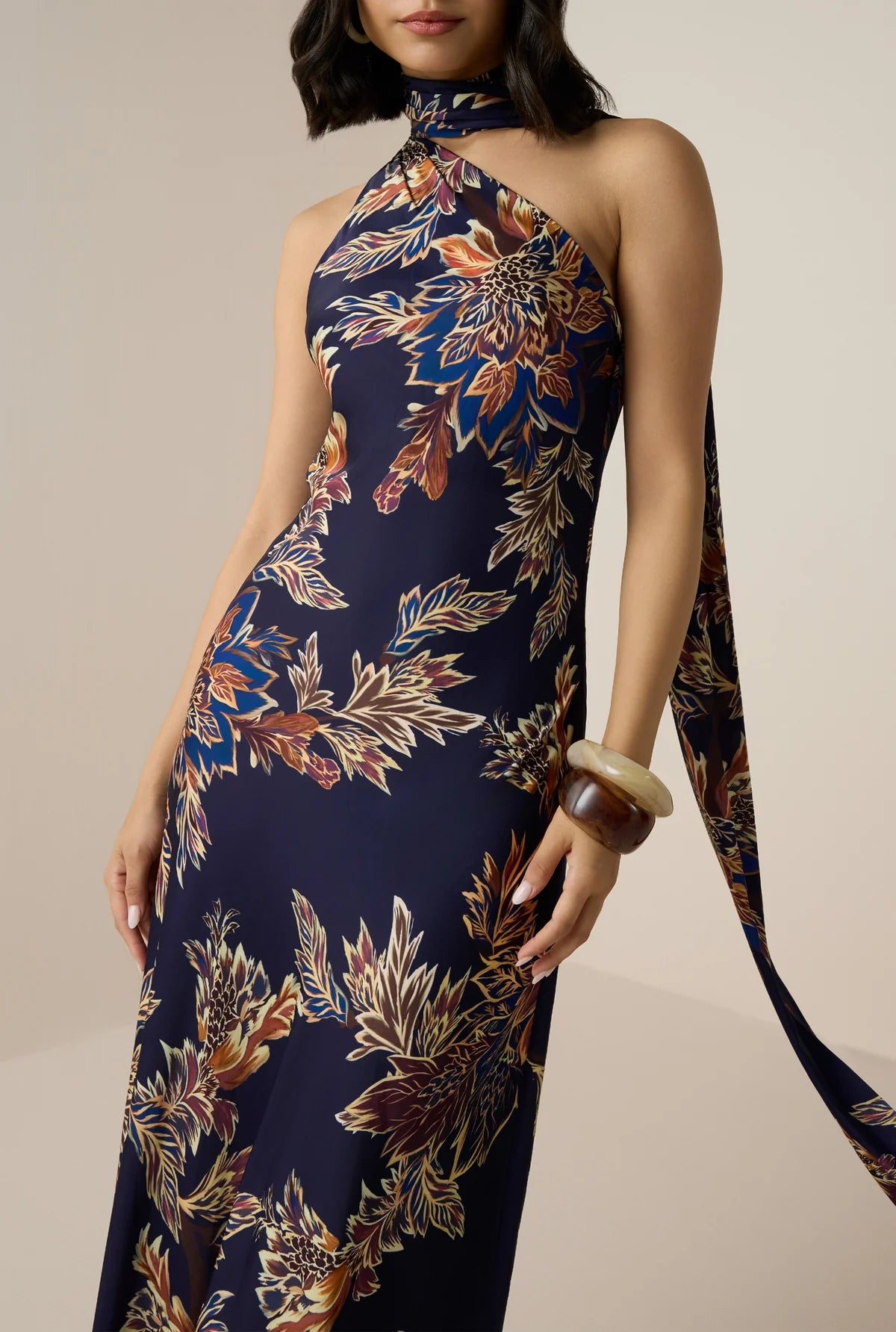 Hemant & Nandita - Leela Maxi Dress with Sash