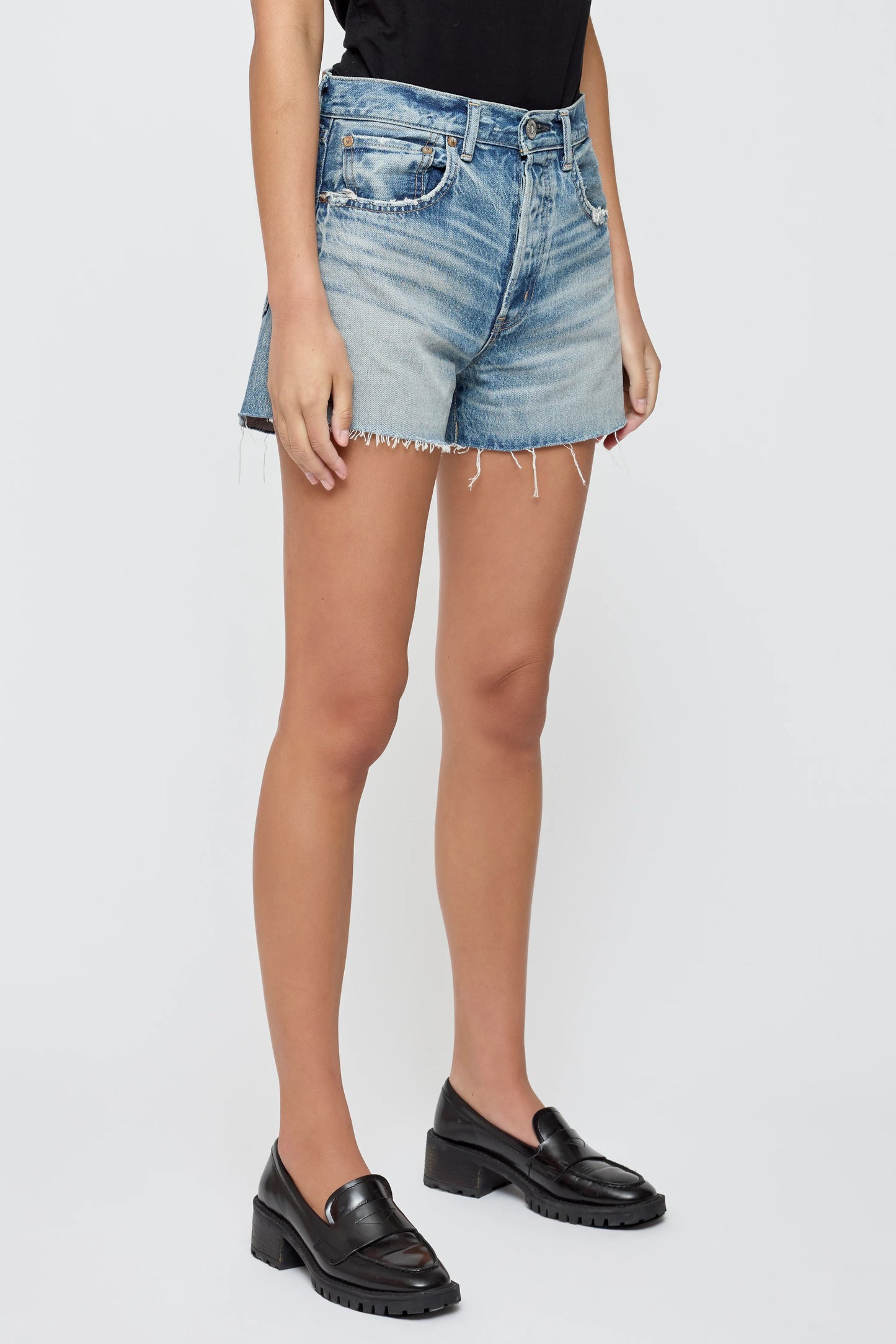 Moussy - Bayville Shorts in Blue