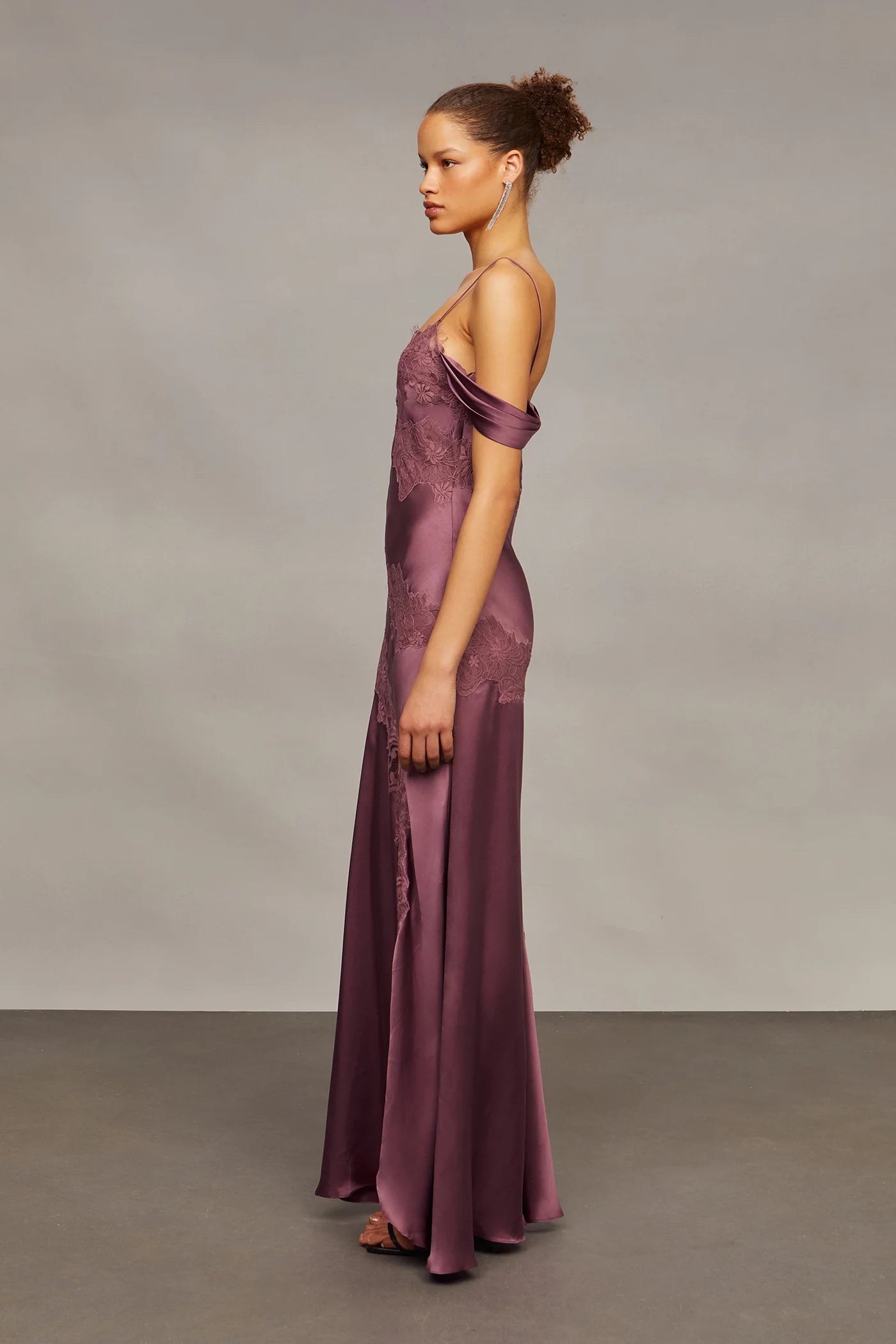 Reese Cascade Lace Gown