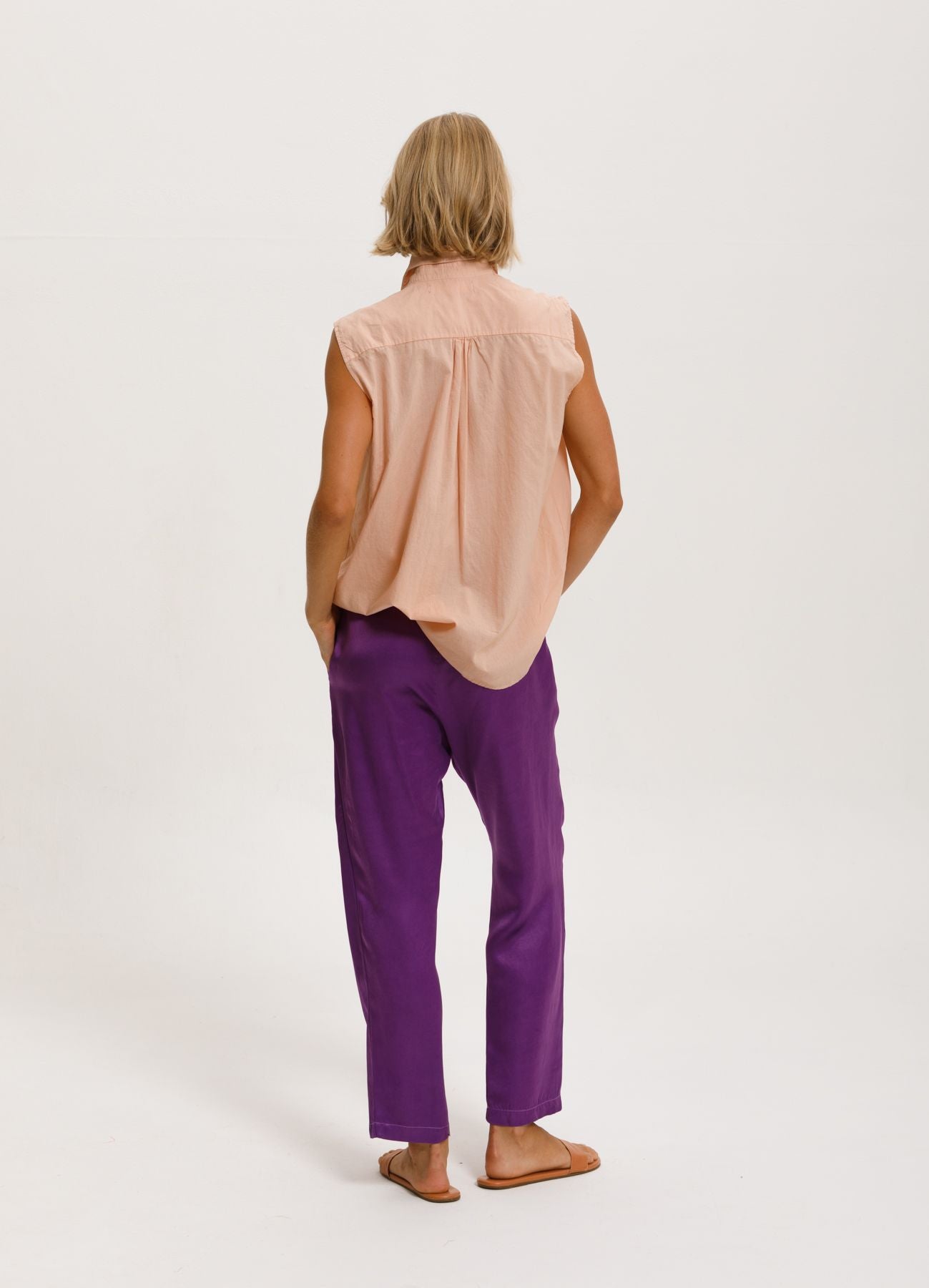 Cali by Cali Dreaming - Boardwalk Pant in Grape