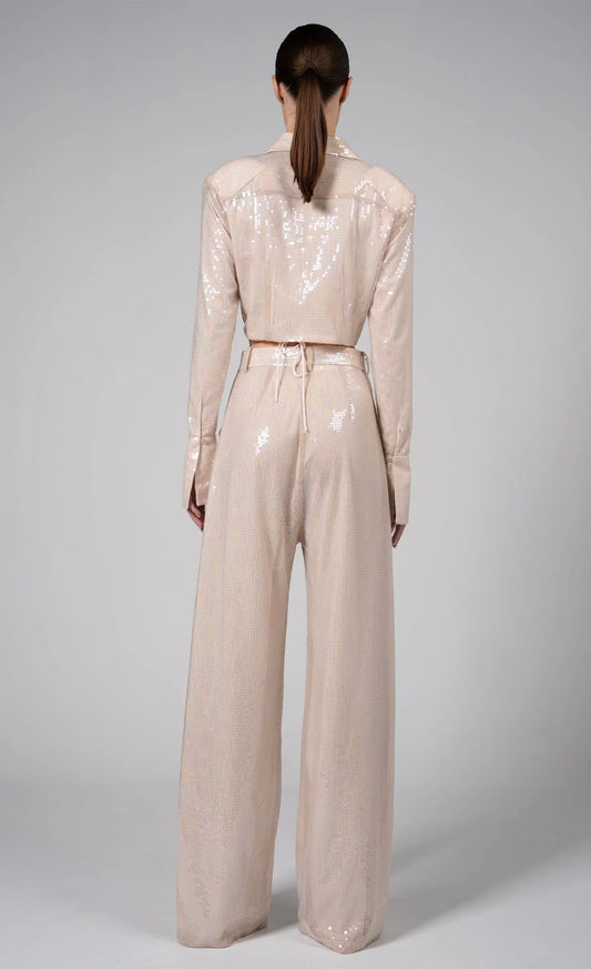 NONCHALANT LABEL - Roxanne Pant in Blush