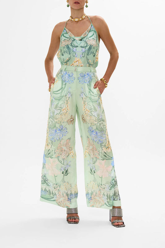 Bias Halter Top in Dreaming in Dutch - FINAL SALE