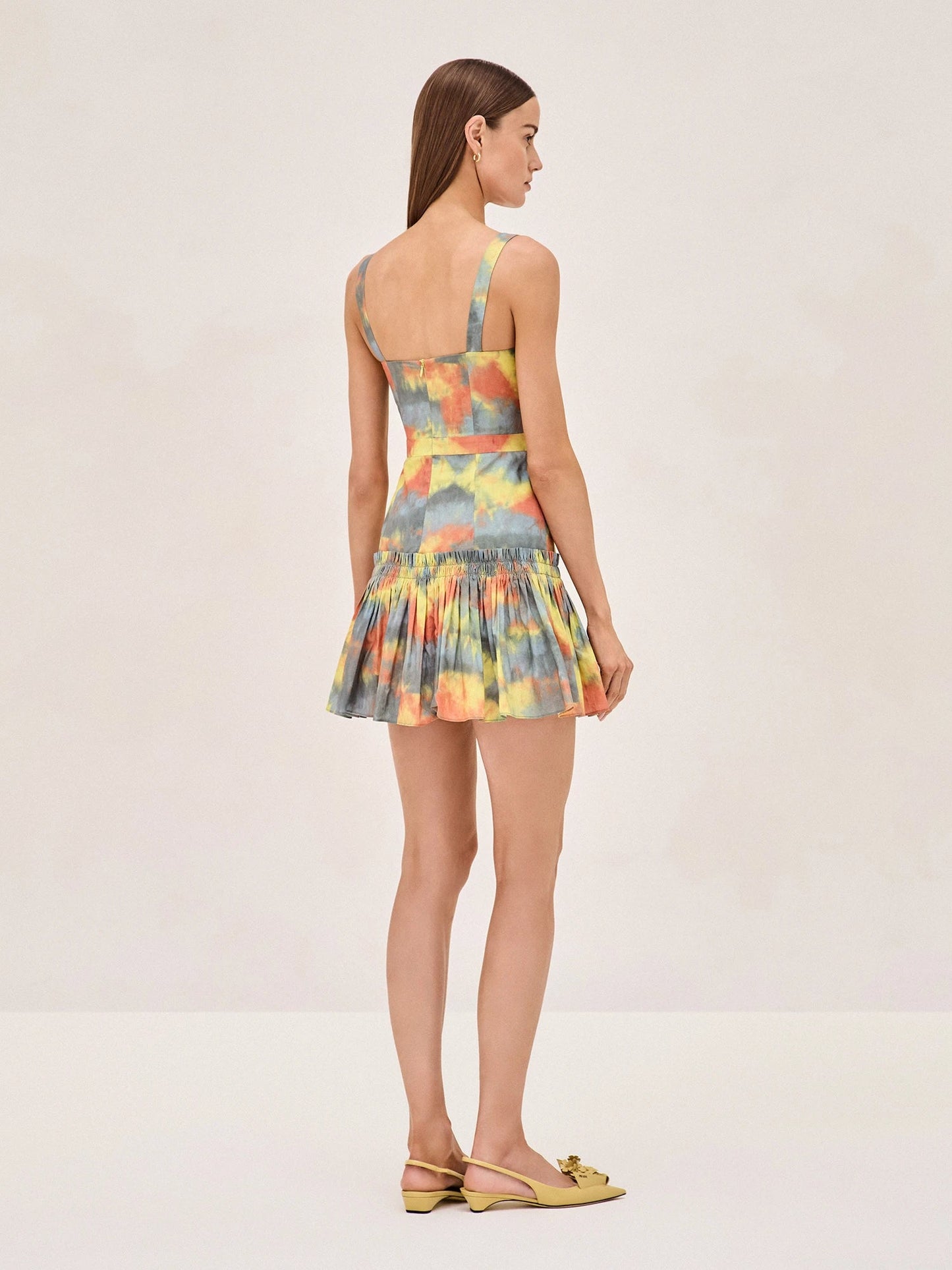 Cassidy Dress in Tie Dye - FINAL SALE