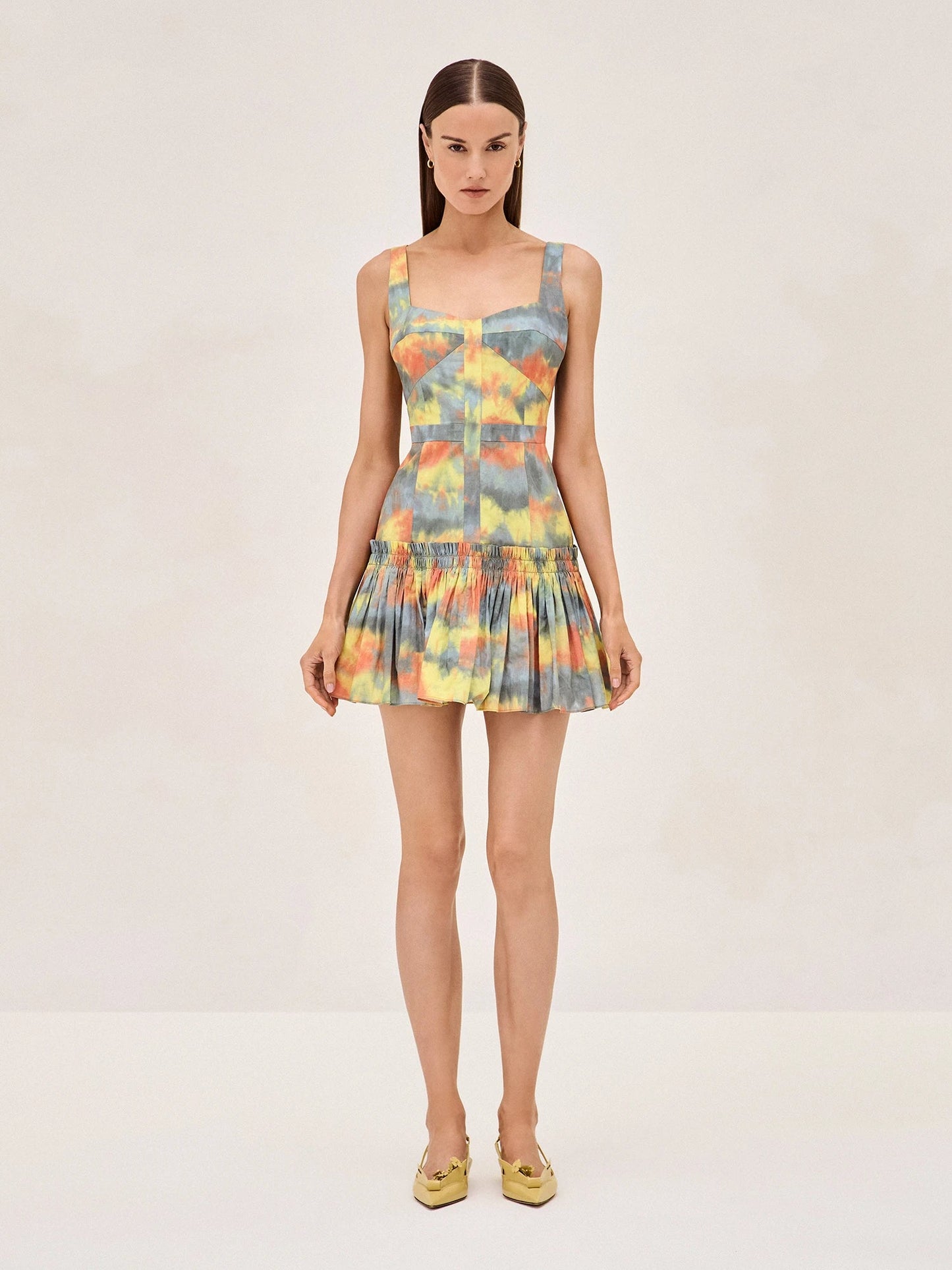 Cassidy Dress in Tie Dye - FINAL SALE