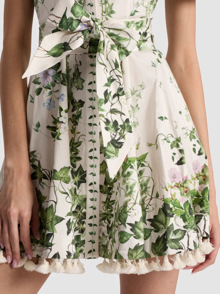 Lucy Roll Sleeve Mini Shirt Dress
