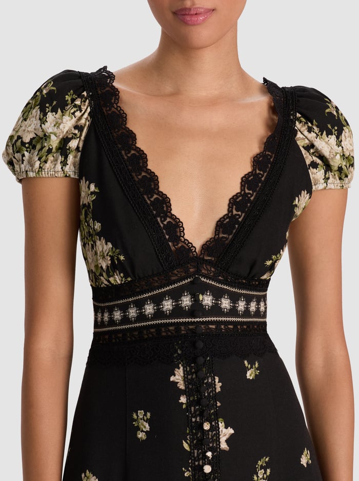 Rose Midi Dress