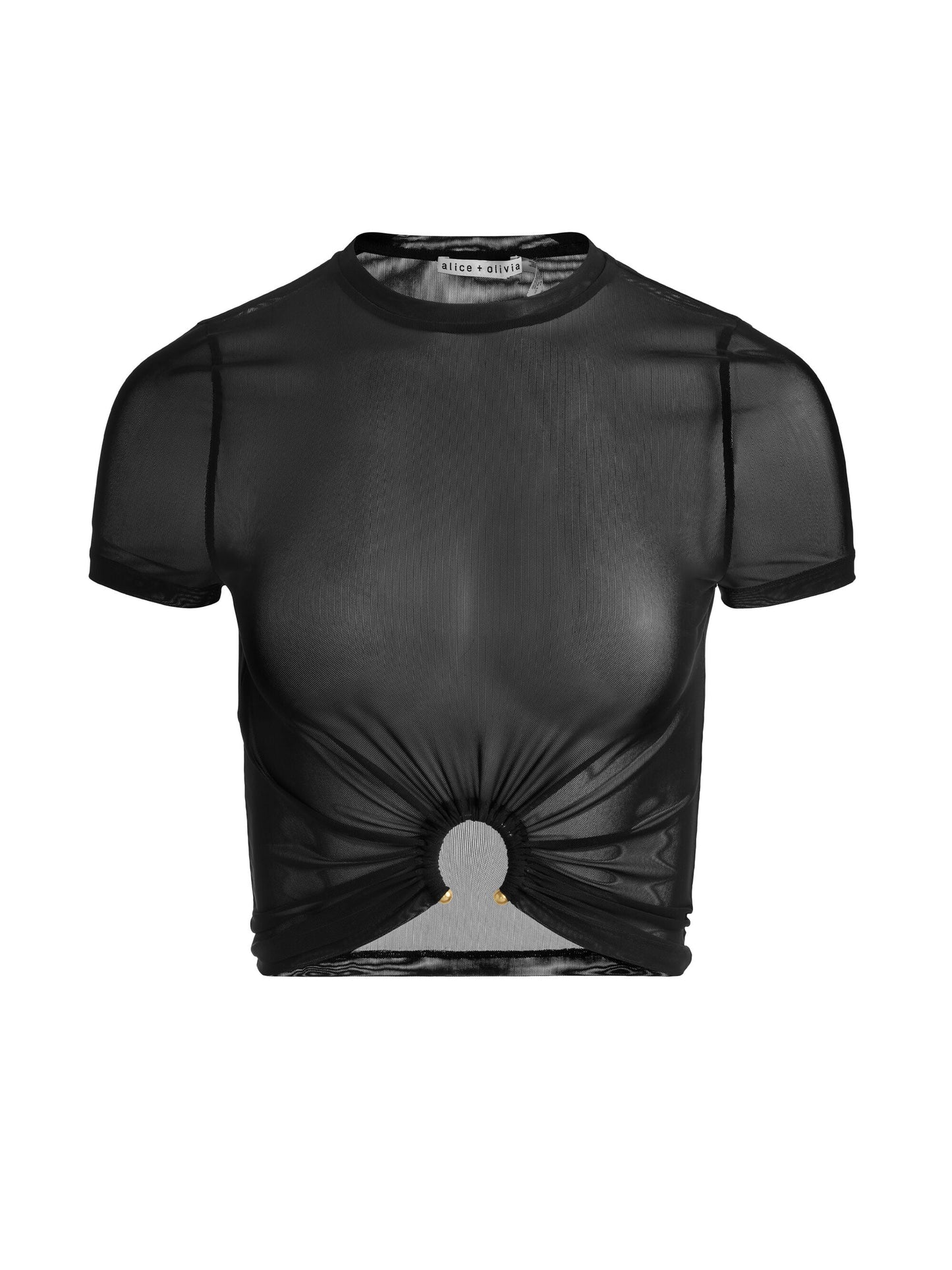 Courtney Ruched Front Tee