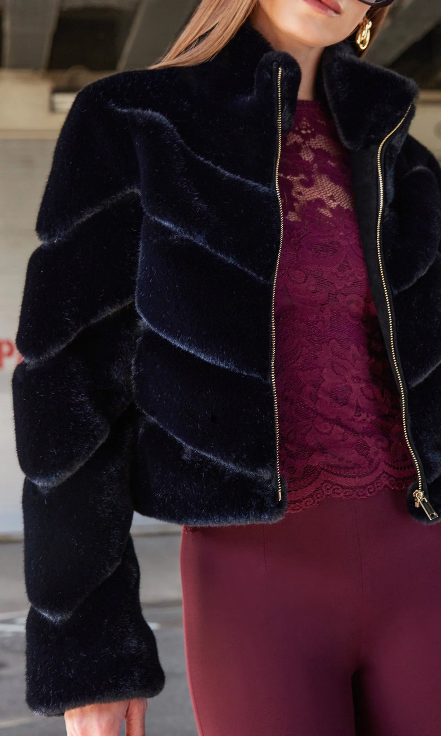 Brianna Faux Fur Jacket