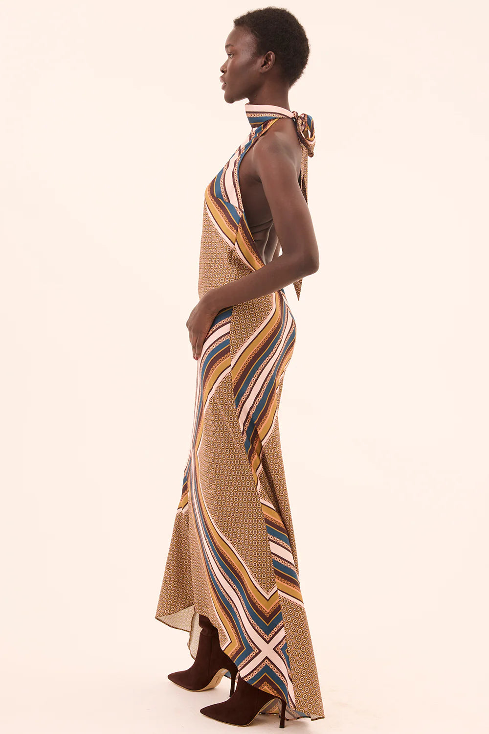 Misa Los Angeles - Minerva Dress in Autumn Scarf