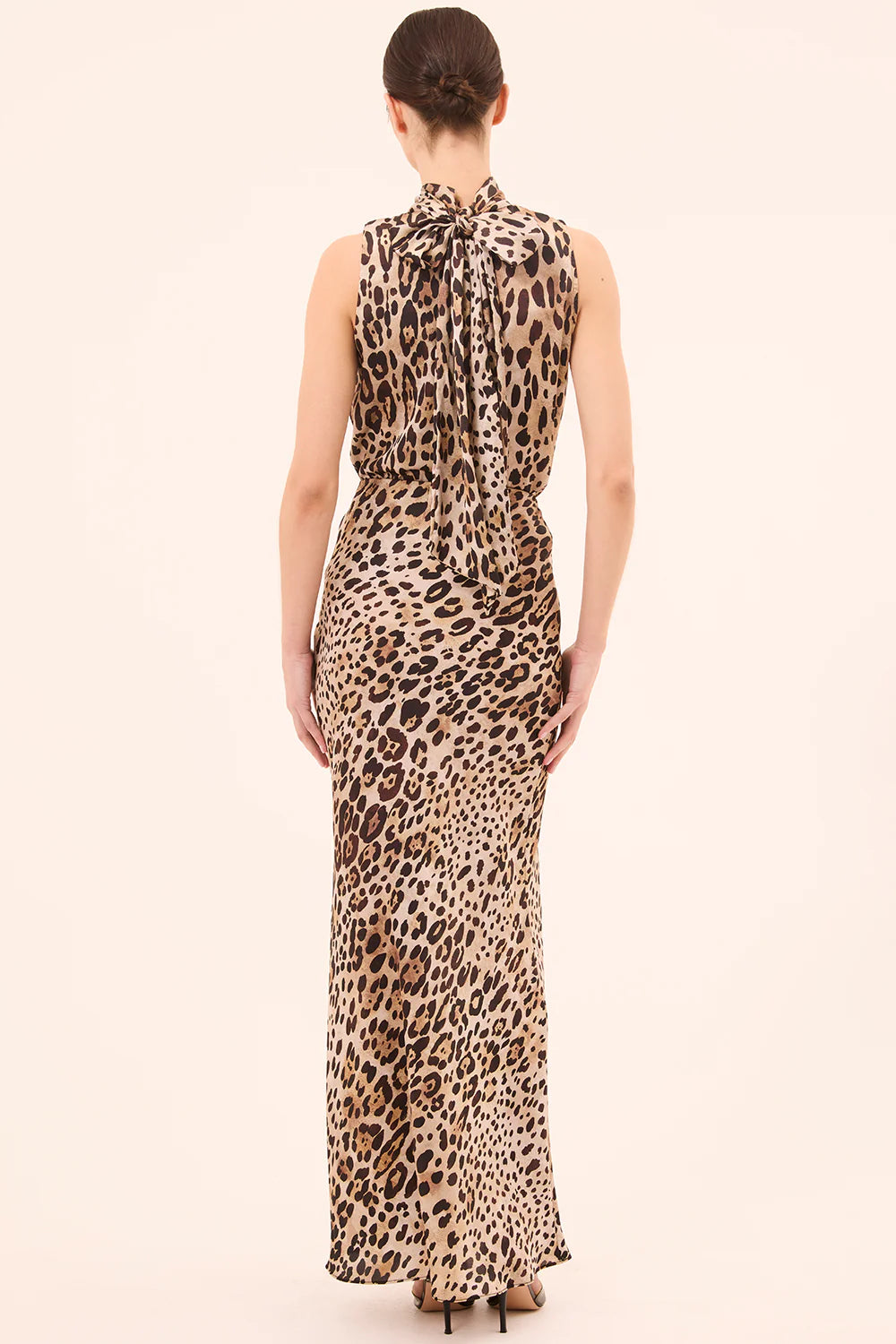 Misa Los Angeles - Luka Top in Leopard Print