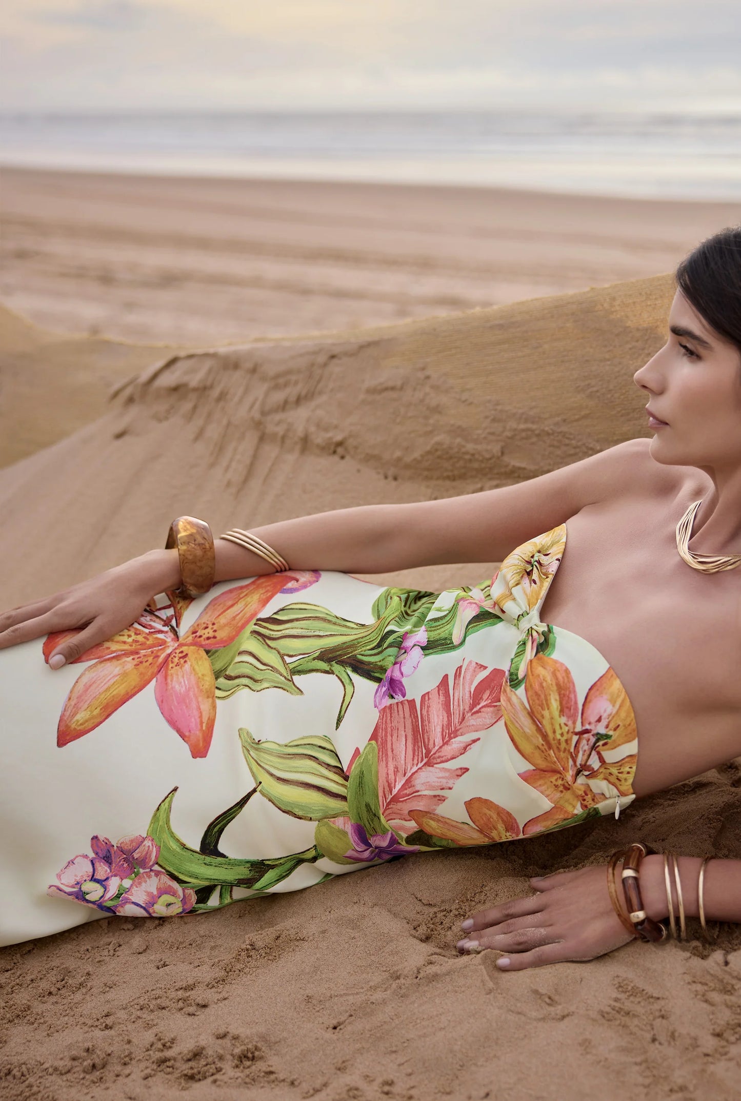 Dior Strapless Maxi Dress