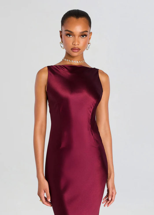 Retrofete - Ambrosia Dress in Port