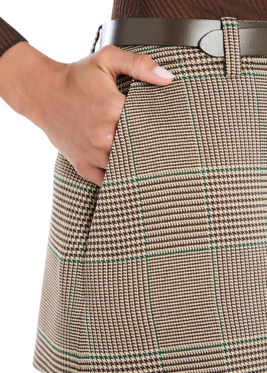 SEROYA Valkiria Skort in British Plaid