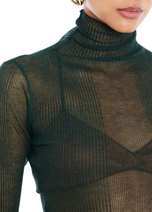 SEROYA Piper Top in Evergreen