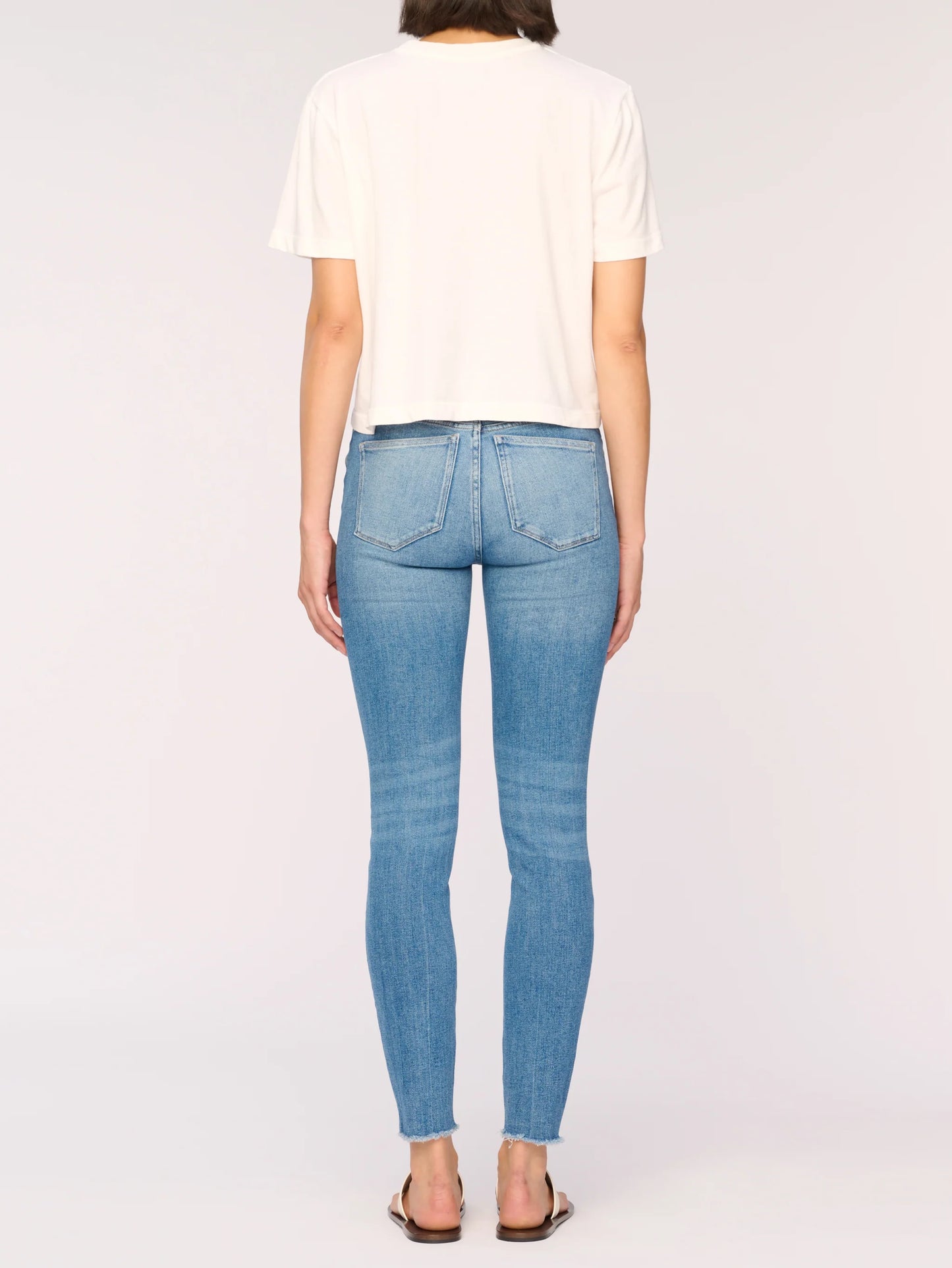 DL1961 - Florence Skinny Mid Rise Instasculpt Ankle Jeans in Island Park