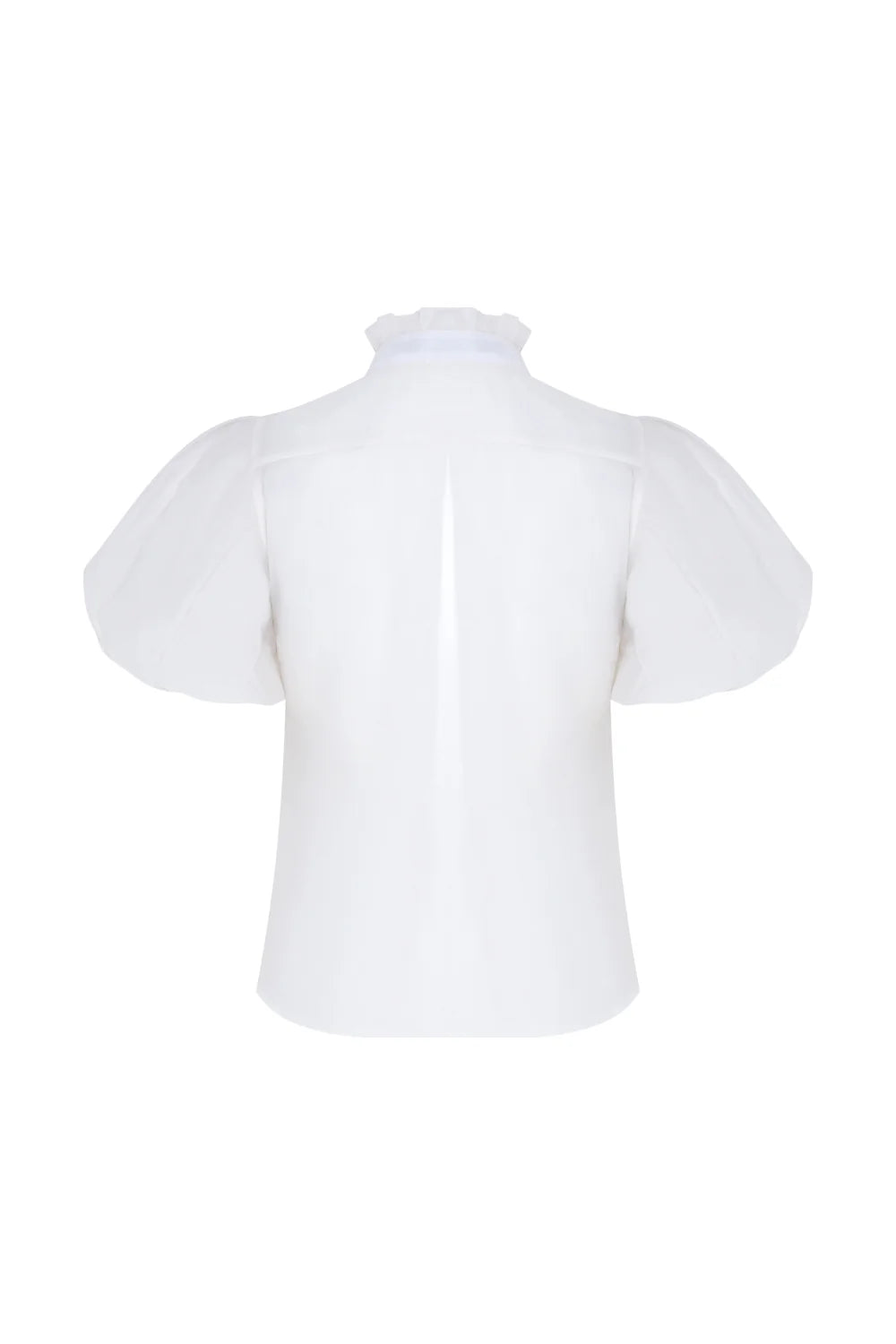 PatBo - Taffeta Bloom Shirt in Off White