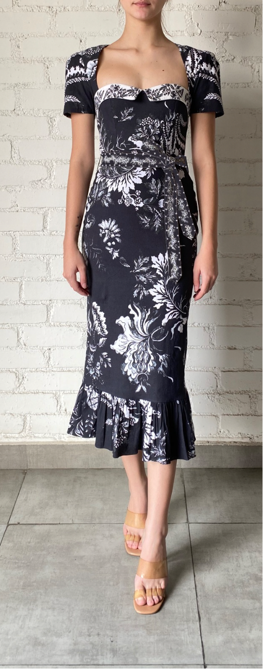 hemant and nandita midi dress Leela Midi Dress