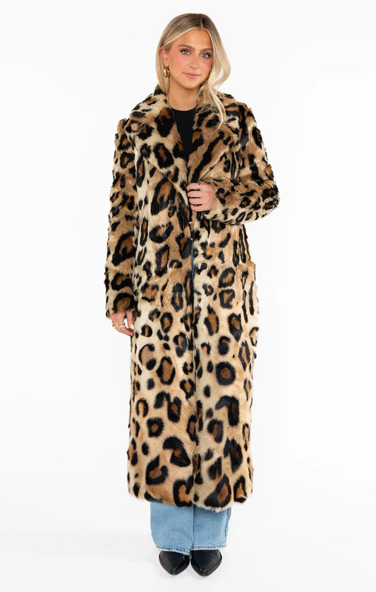 Show Me Your Mumu - Miss Cindy Overcoat in Feline