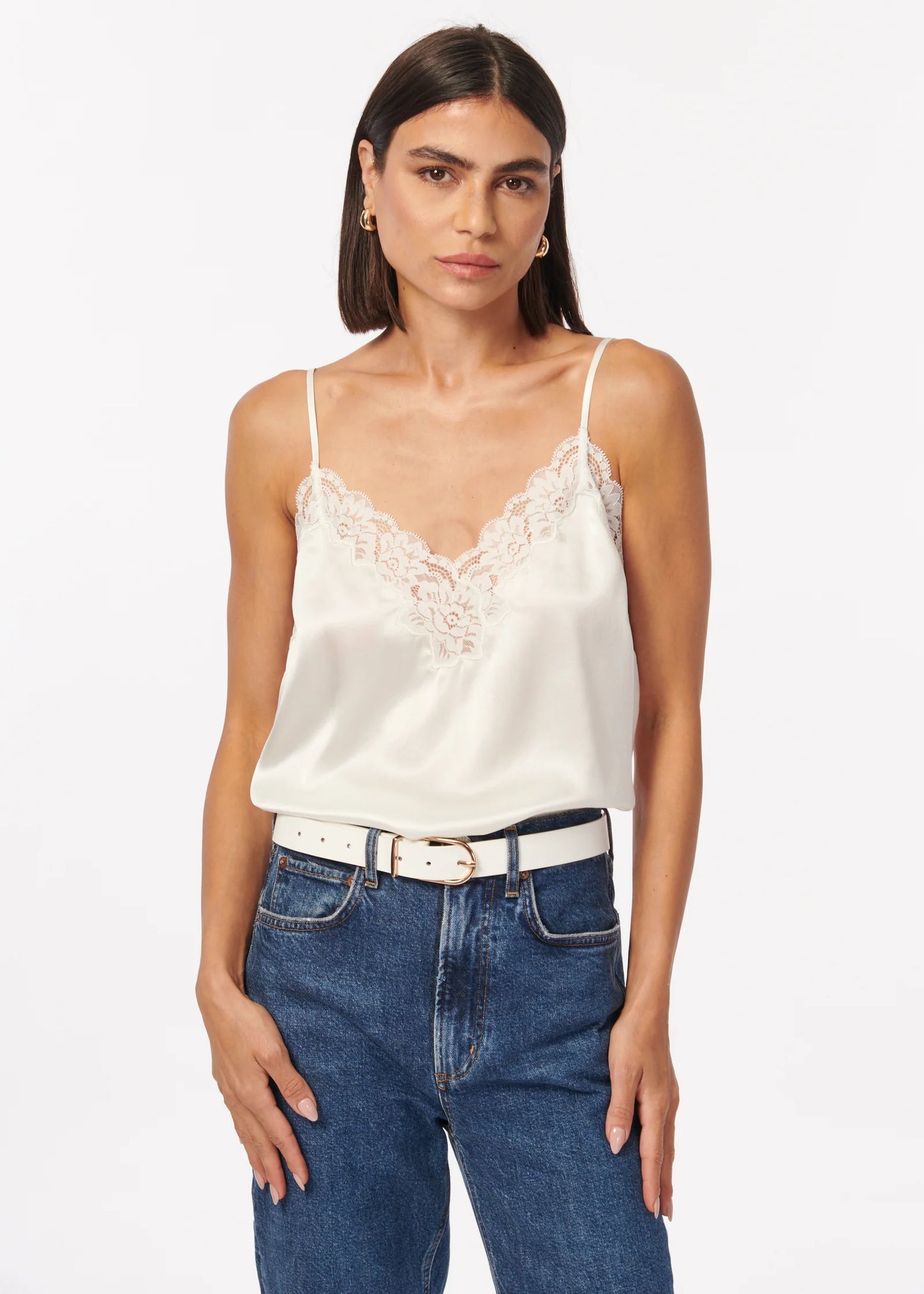 Rivera Camisole in White