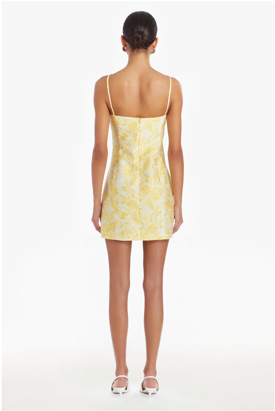 Molly Dress in Electric Yellow - FINAL SALE