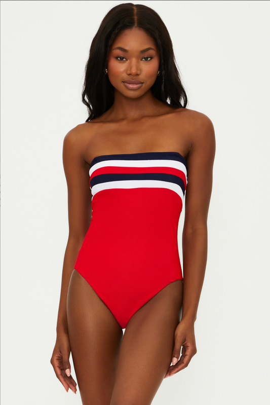 Jessa One Piece American Colorblock