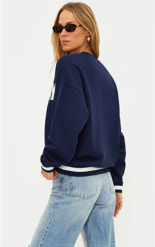 Devyn Sweatshirt Game Day Navy