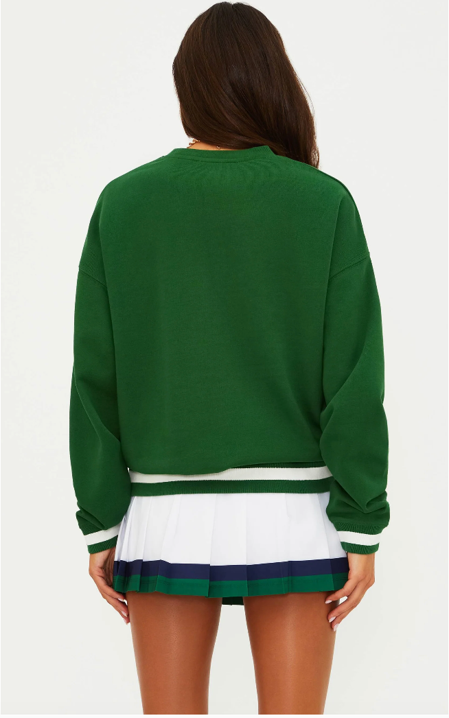 Devyn Sweatshirt Game Day in Green