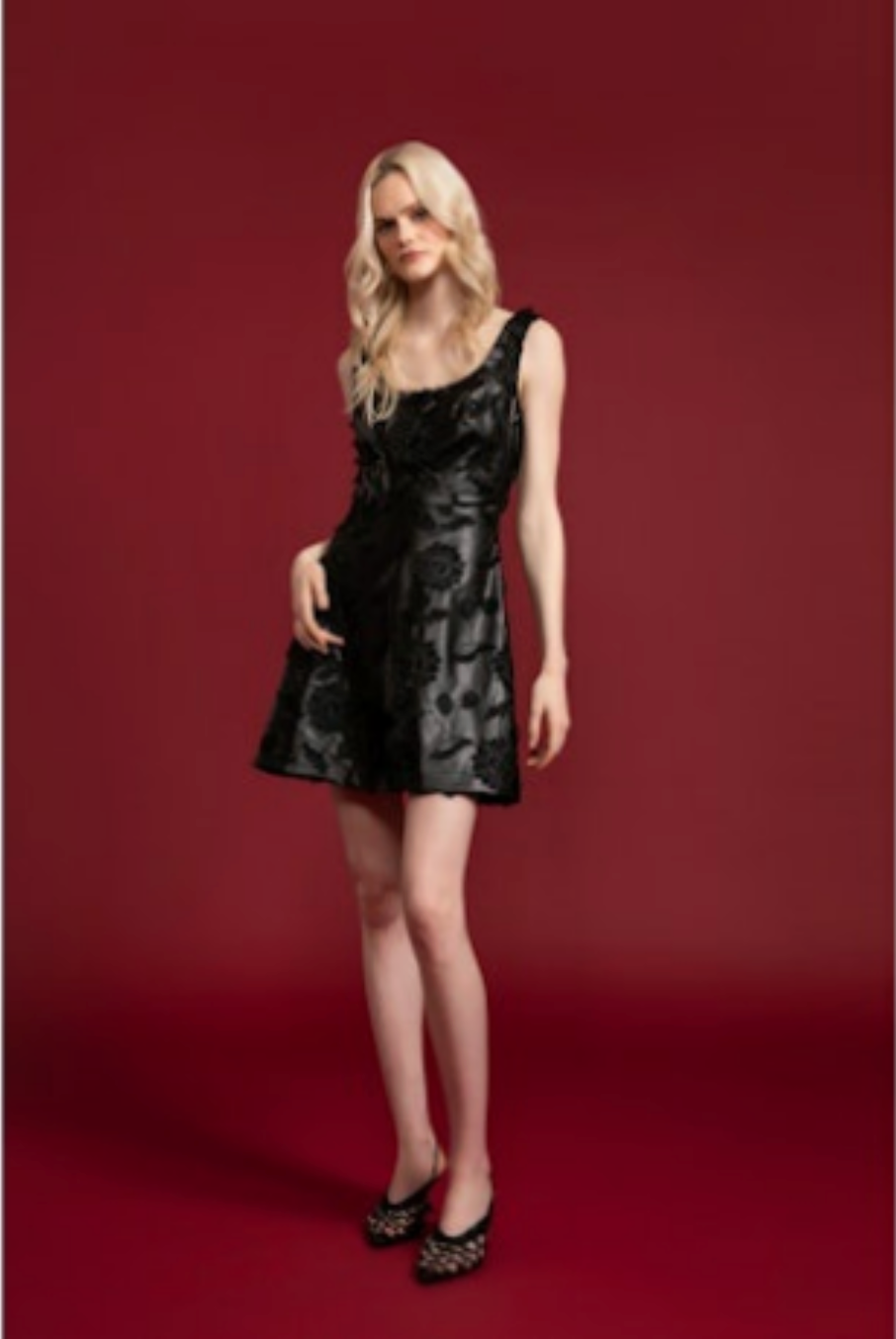 Leona Black Mini Dress