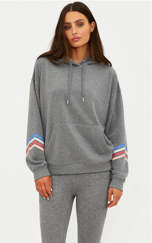 Dess Hoodie Horizon Heather Gray Soft Serve