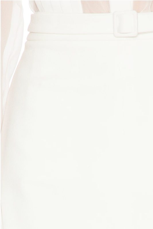 Jane A-Line Mini Skirt with Belt