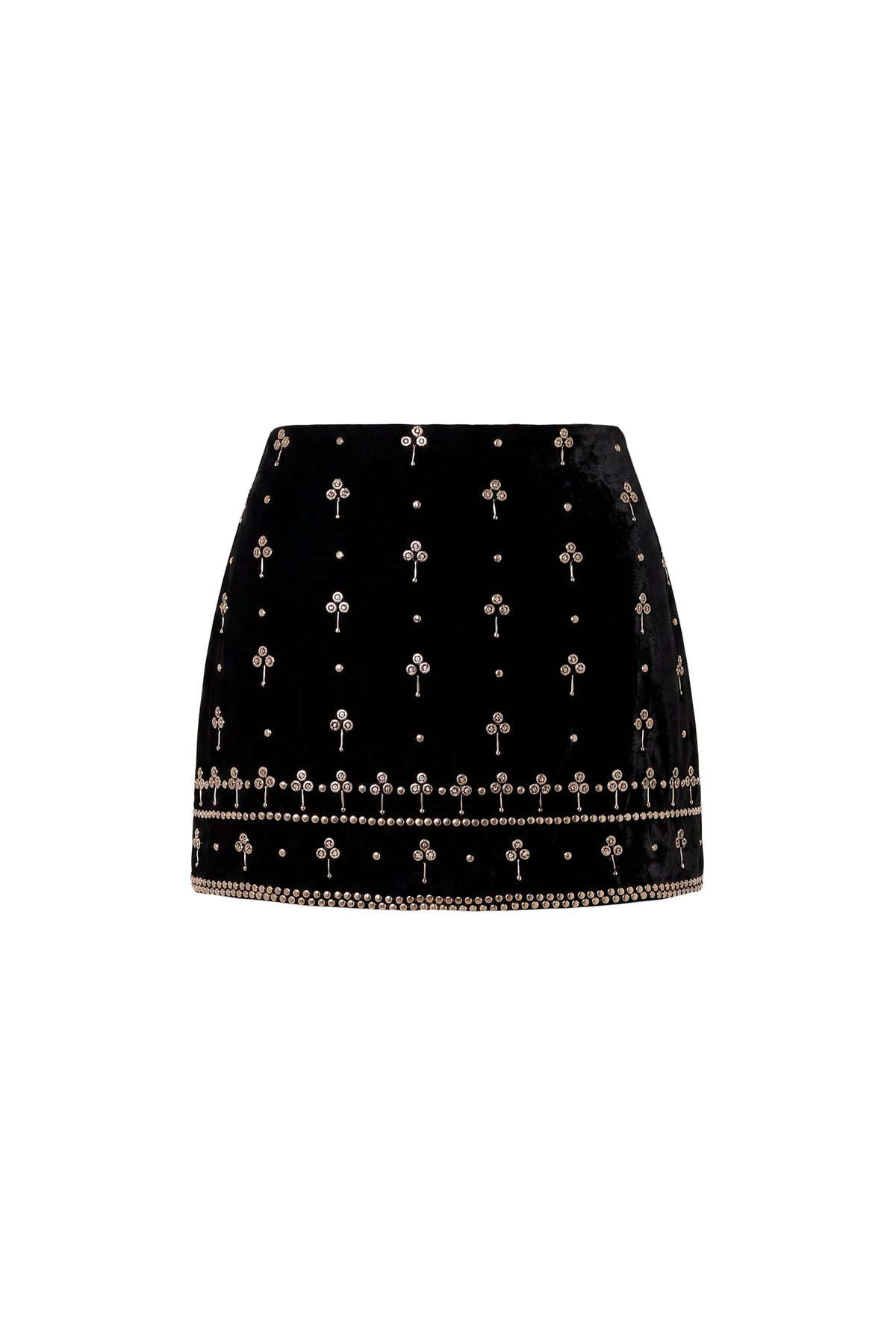 Miles Skirt in Studded Velvet
