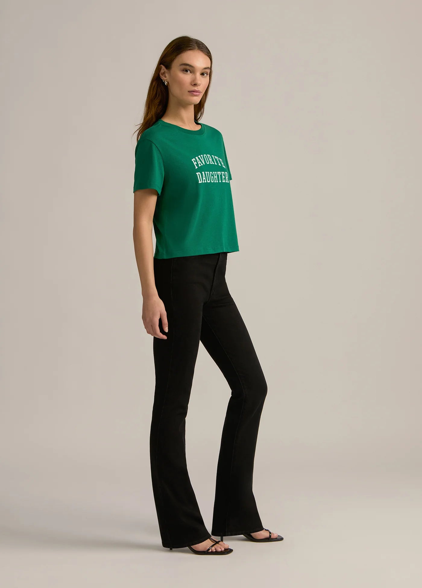 The Cropped Collegiate Tee
