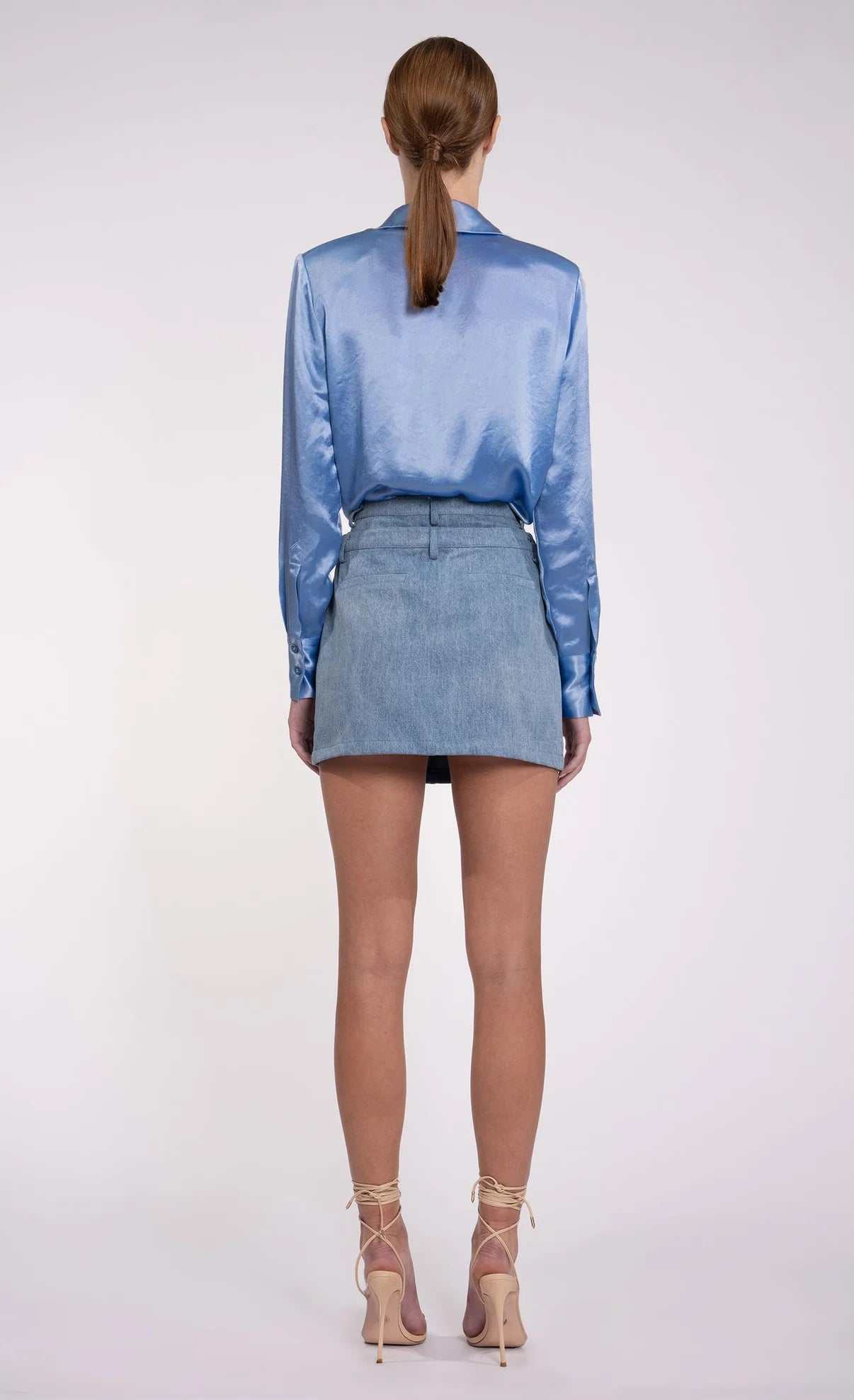NONCHALANT LABEL - Cassia Top in Blue