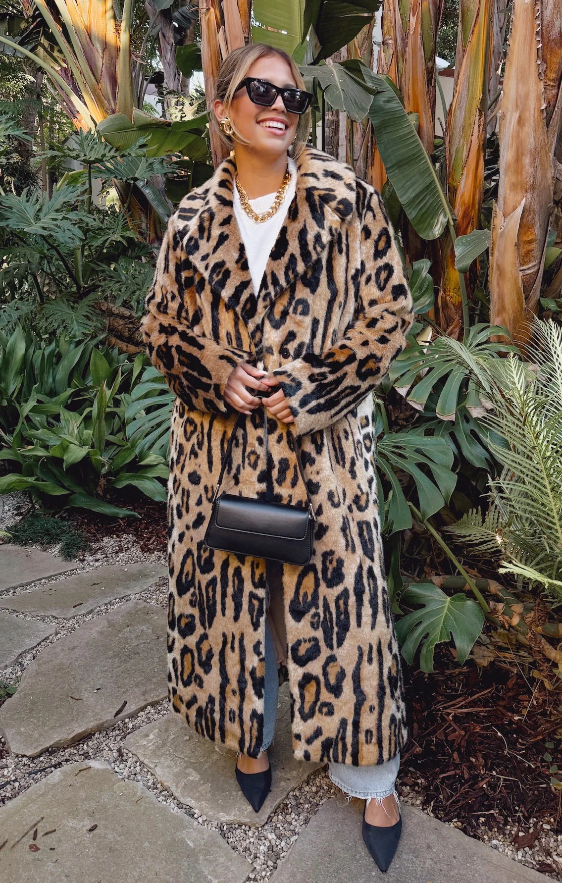 Show Me Your Mumu - Miss Cindy Overcoat in Feline