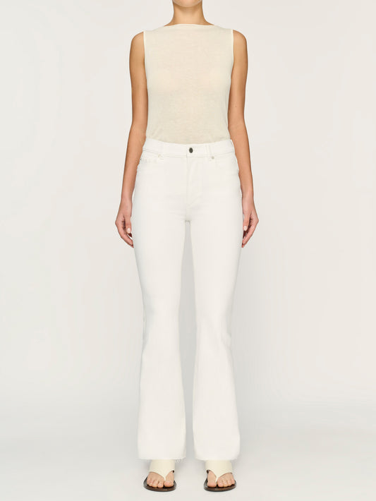 Bridget Boot High Rise Instasculpt 31.5" in White