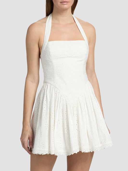 Corseted Mini Dress