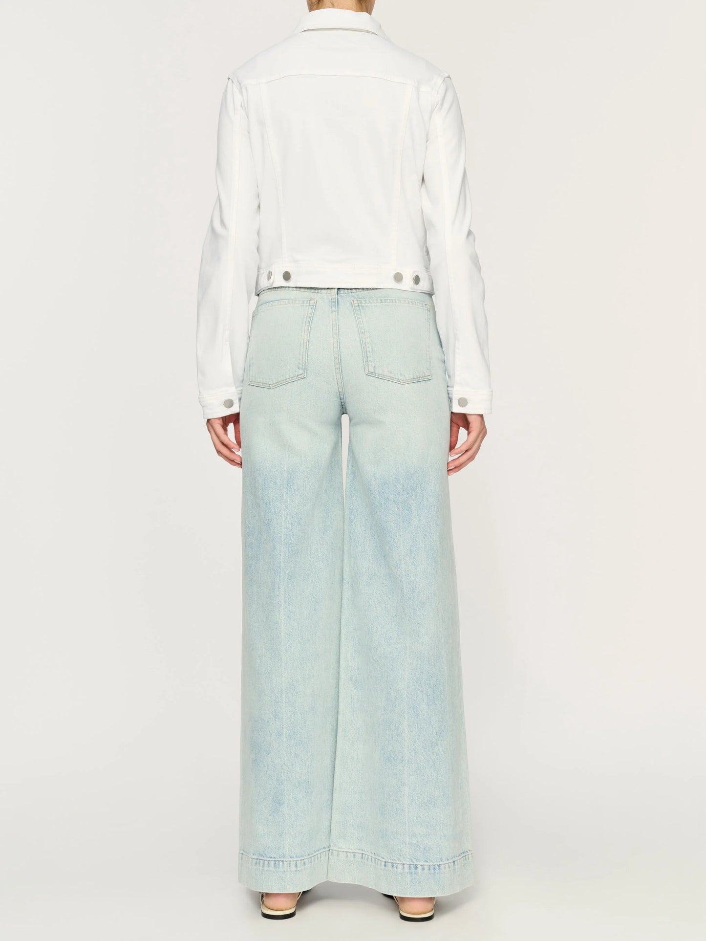 Vika Denim Jacket in White