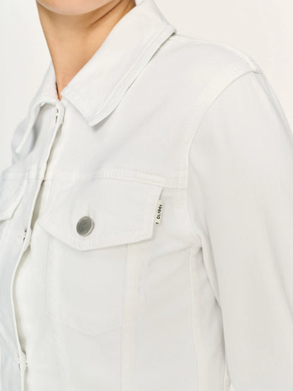 Vika Denim Jacket in White