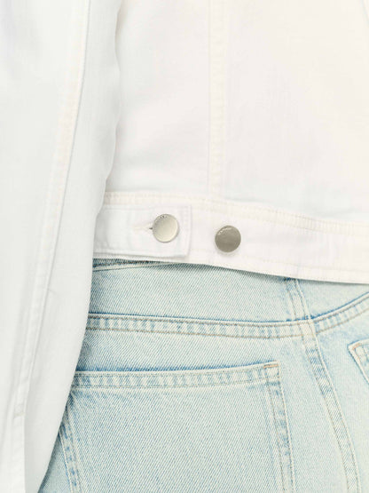 Vika Denim Jacket in White