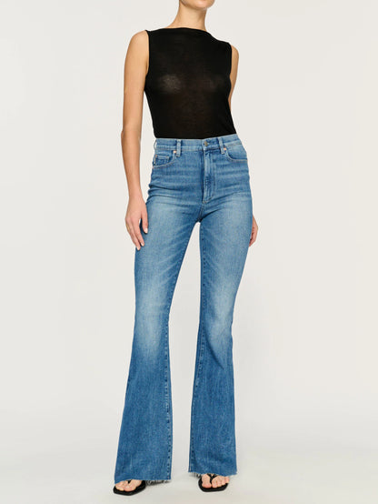 DL1961 - Rachel Flare Ultra High Rise Instasculpt 34" Jeans in Driggs