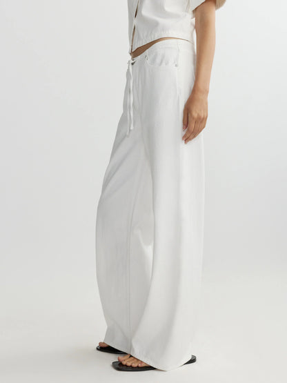 Sienna Low-Slung Wide Leg Relaxed 31” Jeans
