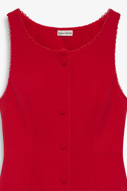 For Love & Lemons - Venus Mini Dress in Red
